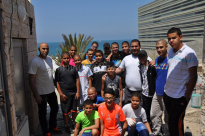 بالصور: كشاف النادي الاسلامي ينظم يوماً تطوعياً لتنظيف مقبرة الكازاخانة بيافا